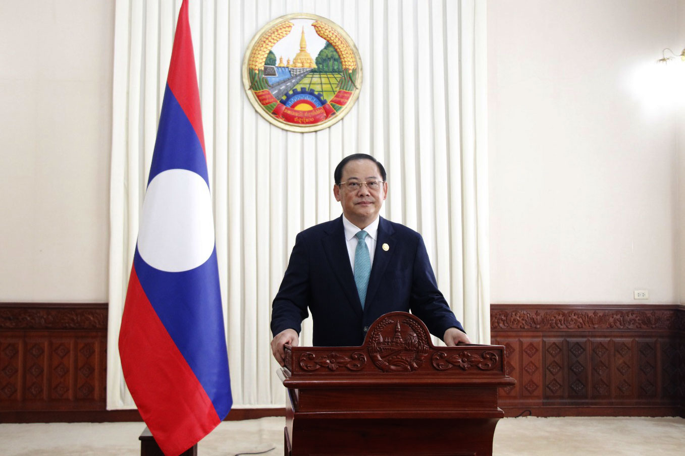 ສານຂອງທ່ານ ສອນໄຊ ສີພັນດອນ, ນາຍົກລັດຖະມົນຕີ ແຫ່ງ ສປປ ລາວ ເນື່ອງໃນໂອກາດວັນສິ່ງແວດລ້ອມໂລກ ແລະ ວັນສິ່ງແວດລ້ອມແຫ່ງຊາດ 5 ມິຖຸນາ 2025